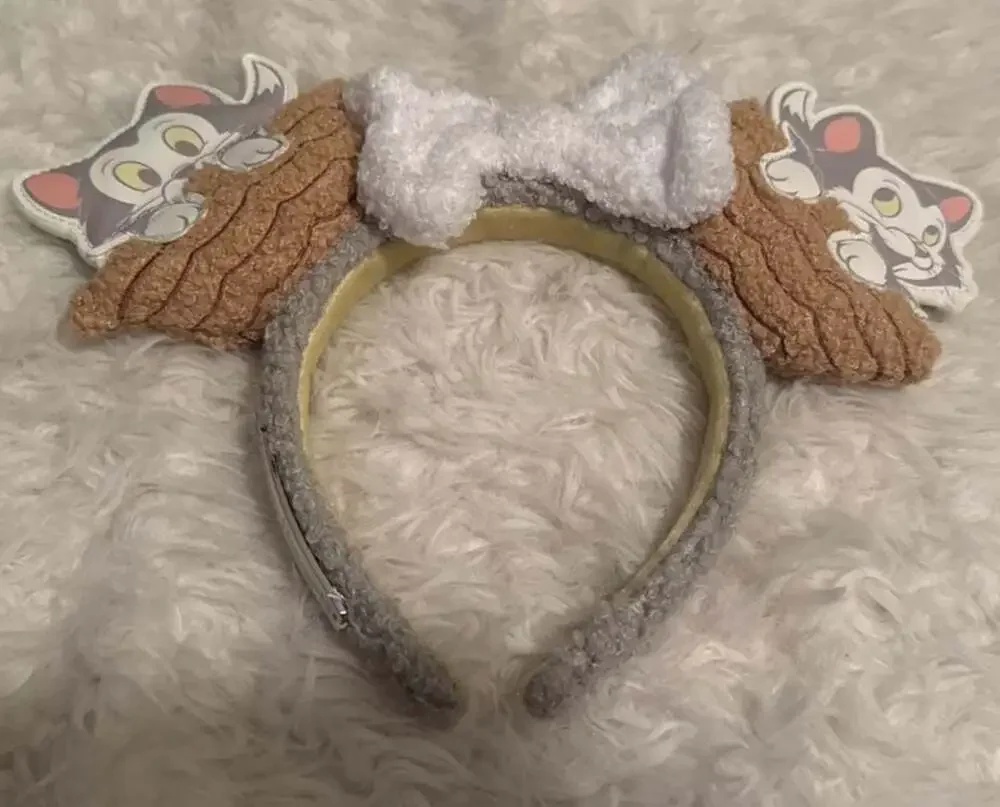 Disney Loungefly Figaro Pinocchio‎ Fuzzy Ear Headband